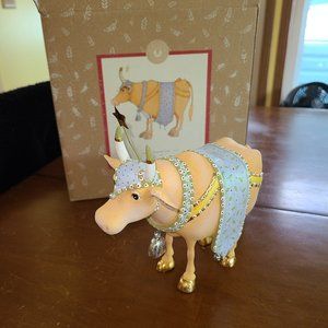Department 56 Krinkles Manger Cow Figure Patience Brewster 2009 RARE